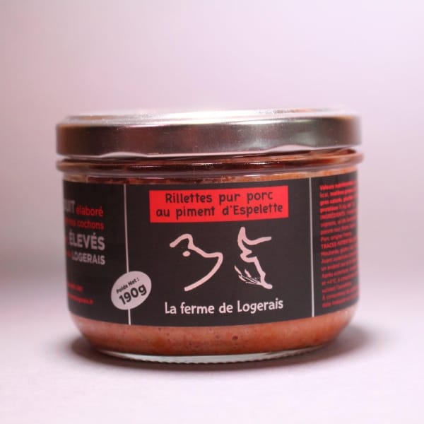 Packaging rillettes 